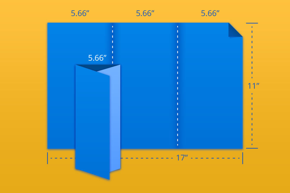 11X17 Trifold Template